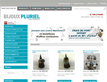 Tablet Screenshot of bijoux-pluriel.com